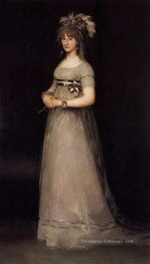Portrait de la comtesse de Chincón Francisco de Goya Peintures à l'huile